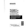 AIWA TV-S1311 Manual de Usuario
