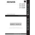 AIWA CTX218 Manual de Servicio