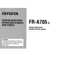 AIWA FRA705 Manual de Usuario