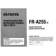 AIWA FRA255 Manual de Usuario