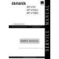 AIWA XPV706C AKAEZAHCAH Manual de Servicio