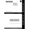 AIWA XRM11K Manual de Servicio