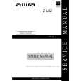 AIWA ZL52EZ Manual de Servicio