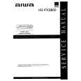AIWA HVFX3800 Manual de Servicio