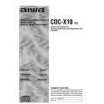 AIWA CDCX10 Manual de Usuario