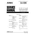 AIWA XA006 Manual de Servicio