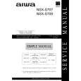 AIWA NSXS707/ EZK/EZ Manual de Servicio