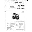 AIWA TPR216UK Manual de Servicio