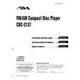 AIWA CDC-Z137 Manual de Usuario