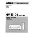 AIWA HVE101GPS/DIP Manual de Usuario