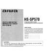 AIWA HSSP570 Manual de Usuario