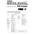 AIWA AD-F220 Manual de Servicio