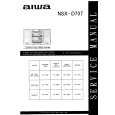AIWA SXN707 Manual de Servicio