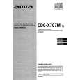 AIWA CDCX707 Manual de Usuario
