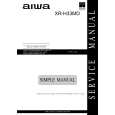 AIWA XRH33MD EZK Manual de Servicio
