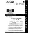 AIWA XRH770MD Manual de Servicio