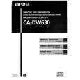 AIWA CADW630 Manual de Usuario
