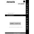 AIWA XRMD85EZ Manual de Servicio