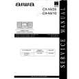 AIWA NSXV25 Manual de Servicio
