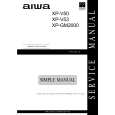 AIWA XPGM2000 AEZ/AK Manual de Servicio