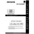 AIWA XRH330MD EZK Manual de Servicio