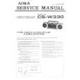 AIWA CS-W330 Manual de Servicio