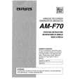 AIWA AMF70 Manual de Usuario