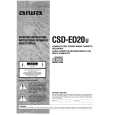 AIWA CSDED20 Manual de Usuario