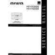 AIWA HVFX2500 Manual de Servicio