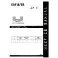 AIWA RDX01 Manual de Servicio