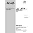 AIWA CDCX927 Manual de Usuario