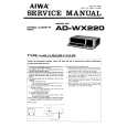 AIWA AD-WX220 Manual de Servicio