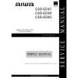 AIWA CSDED65EZ Manual de Servicio