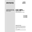 AIWA CDCMP3 Manual de Usuario