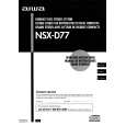 AIWA NSXD77 Manual de Usuario