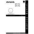 AIWA XP770 Manual de Usuario