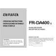 AIWA FRDA400 Manual de Usuario