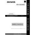 AIWA XRK363MD HR Manual de Servicio